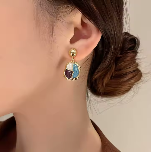 Geometric earrings