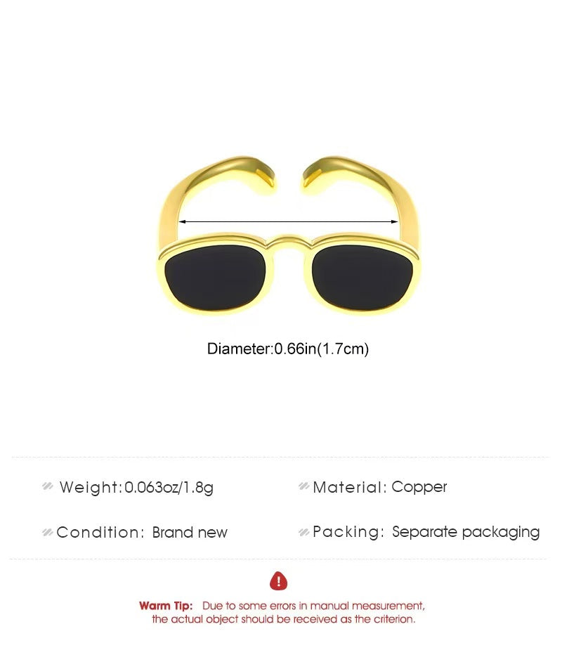 Cool Glasses Ring