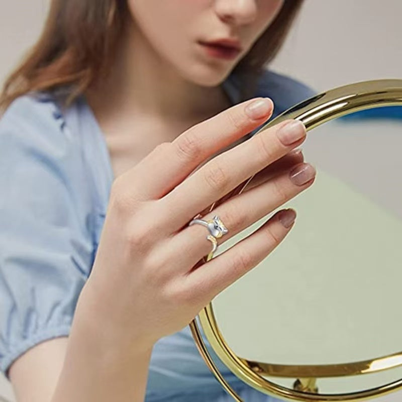 Good Luck Cat Ring