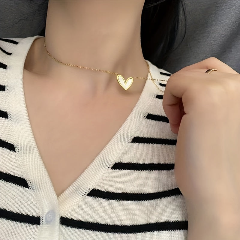Shell Heart Necklace
