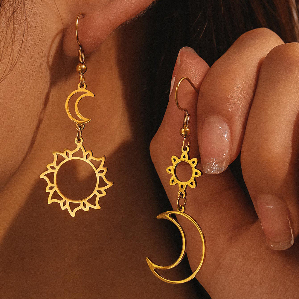 Sun Moon Totem Pendant
